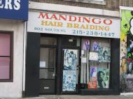 A Malian hair braiding salon in Downtown Philadelphia